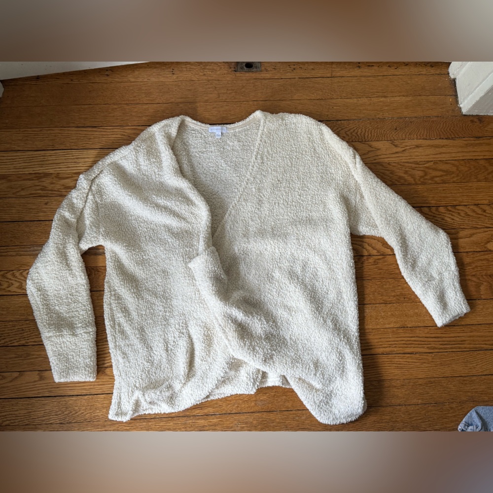 Beyond Yoga Wrap Me Up Boucle Cardigan - Size Medium